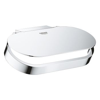  - GROHE-Selection Uchwyt na papier toaletowy z pokrywą chrom 41069000 - 41069000 - Łazienki Szydłowski
