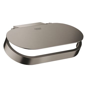 - GROHE-Selection Uchwyt na papier toaletowy z pokrywą kolor brushed hard graphite 41069AL0 - 41069AL0 - Łazienki Szydłowski