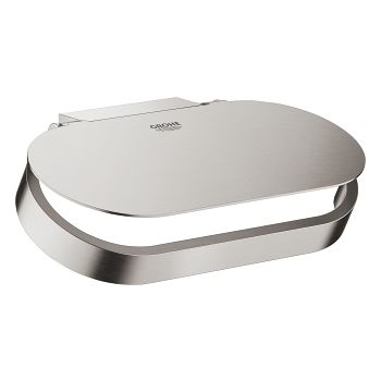  - GROHE-Selection Uchwyt na papier toaletowy z pokrywą kolor stal nierdzewna 41069DC0 - ostatnia sztuka - 41069DC0 - Łazienki Szydłowski