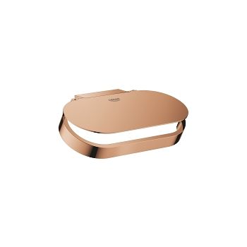 - GROHE- Selection Uchwyt na papier toaletowy z pokrywą Kolor warm sunset 41069DA0 - 41069DA0 - Łazienki Szydłowski