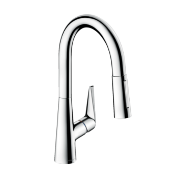 - HANSGROHE Talis M51 Bateria kuchenna z wyciąganą wylewką, chrom 73850000 - 73850000 - Łazienki Szydłowski