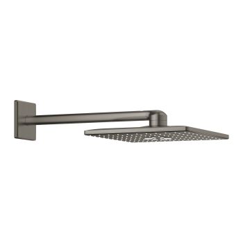 - GROHE-SmartActive deszczownica z ramieniem ze ściany brushed hard graphite 26479AL0 - 26479AL0 - Łazienki Szydłowski