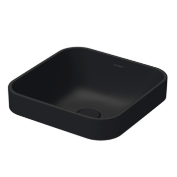 - DURAVIT Happy D.2 Plus umywalka stawiana 40x40 cm, kolor antracyt mat 2359401300 - 2359401300 - Łazienki Szydłowski