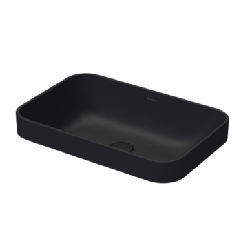 - DURAVIT Happy D.2 Plus umywalka stawiana 60x40 cm, antracyt mat 2359601300 - 2359601300 - Łazienki Szydłowski