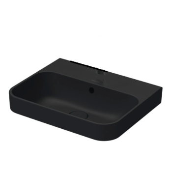 - DURAVIT Happy D.2 Plus umywalka stawiana 50x40 cm, antracyt mat 2360501360 - 2360501360 - Łazienki Szydłowski