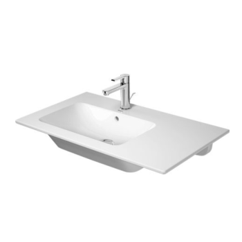  - DURAVIT Me by Starck umywalka meblowa asymetryczna 83x49 cm biały połysk 2345830000 - 2345830000 - Łazienki Szydłowski