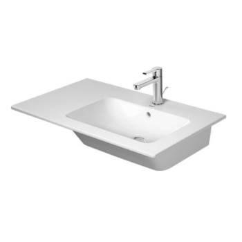  - DURAVIT Me by Starck umywalka meblowa asymetryczna 83x49 cm biały połysk 2346830000 - 2346830000 - Łazienki Szydłowski