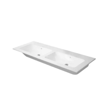  - DURAVIT Me by Starck umywalka meblowa podwójna 130x49 cm biały połysk 23361300601 - 23361300601 - Łazienki Szydłowski