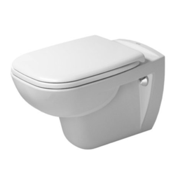 - DURAVIT D-Code Miska toaletowa wisząca 35,5x54,5 cm biały połysk 25350920002 - 25350920002 - Łazienki Szydłowski