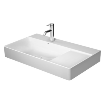  - DURAVIT DuraSquare Umywalka meblowa 80x47 cm biały połysk 2348800041 - 2348800041 - Łazienki Szydłowski