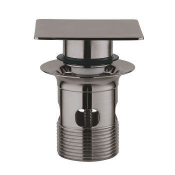  - GROHE-zawór umywalkowy z pokrywą kwadratową kolor hard graphite 40565A00 - 40565A00 - Łazienki Szydłowski