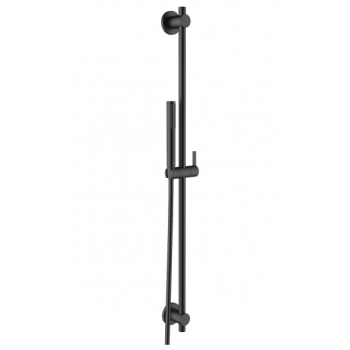  - KLUDI Nova Fonte Puristic Zestaw prysznicowy czarny mat 208403915 - 2084039-15 - Łazienki Szydłowski