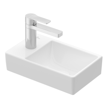 - Villeroy & Boch AVENTO Umywalka 36 x 22 cm biała z powłoką ceramicplus 43003RR1 - 43003RR1 - Łazienki Szydłowski