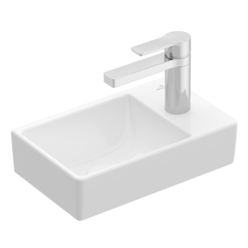 - VILLEROY&BOCH AVENTO Umywalka 36 x 22 cm biała 43003L01 - 43003L01 - Łazienki Szydłowski