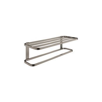 - GROHE-Selection Półka z wieszakiem na ręczniki 59,6x22,5 cm kolor brushed hard graphite 41066AL0 - 41066AL0 - Łazienki Szydłowski