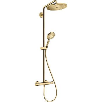 - HANSGROHE Croma Select S280 zestaw prysznicowy złoty optyczny polerowany 26890990 - 26890990 - Łazienki Szydłowski