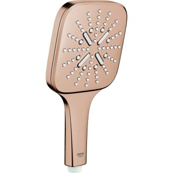  - GROHE- Rainshower SmartActive 130 CUBE Słuchawka prysznicowa 3 strumienie kolor brushed warm sunset 26582DL0 - 26582DL0 - Łazienki Szydłowski