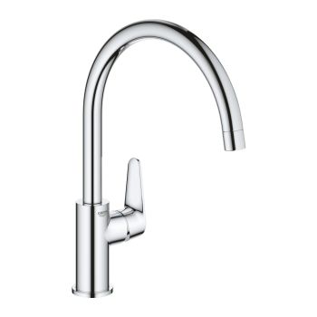 - GROHE-BAUCURVE bateria kuchenna chrom 31536001 - 31536001 - Łazienki Szydłowski