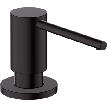- HANSGROHE A41 Dozownik mydła 500 ml czarny mat 40438670 - 40438670 - Łazienki Szydłowski