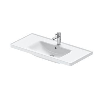 - DURAVIT D-Neo umywalka meblowa z otworem pod baterię 100,5 x 48cm biały połysk 2367100000 - 2367100000 - Łazienki Szydłowski