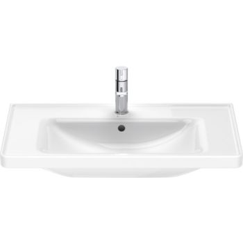 - DURAVIT D-Neo umywalka meblowa z otworem na baterię 80x48cm biały połysk 2367800000 - 2367800000 - Łazienki Szydłowski
