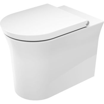 - DURAVIT White Tulip Miska toaletowa stojąca Rimless 37x58 cm biały połysk 2001092000 - 2001092000 - Łazienki Szydłowski