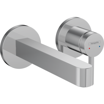 - HANSGROHE Finoris bateria umywalkowa ścienna - krótka wylewka 16,8 cm chrom 76051000 - 76051000 - Łazienki Szydłowski
