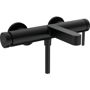 - HANSGROHE Finoris bateria wannowa czarny mat 76420670 - 76420670 - Łazienki Szydłowski