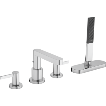  - HANSGROHE Finoris 4-otworowa bateria wannowa, na brzeg wanny chrom 76444000 - 76444000 - Łazienki Szydłowski