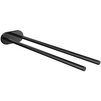  - EMCO ROUND Wieszak dwuramienny czarny mat 435013340 - 435013340 sk - Łazienki Szydłowski