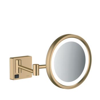  - HANSGROHE AddStoris Lusterko kosmetyczne z oświetleniem brąz szczotkowany 41790140 - 41790140 - Łazienki Szydłowski