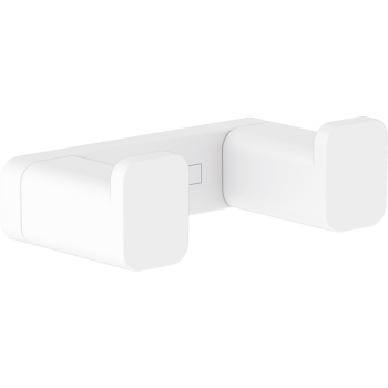  - HANSGROHE AddStoris podwójny haczyk biały mat 41755700 - 41755700 - Łazienki Szydłowski