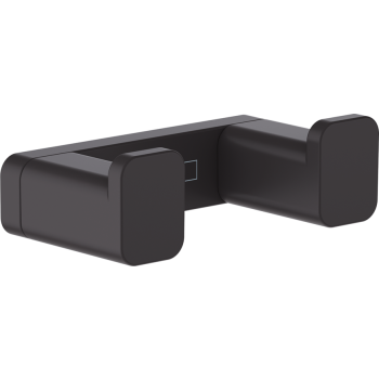 - HANSGROHE AddStoris podwójny haczyk czarny mat 41755670 - 41755670 - Łazienki Szydłowski