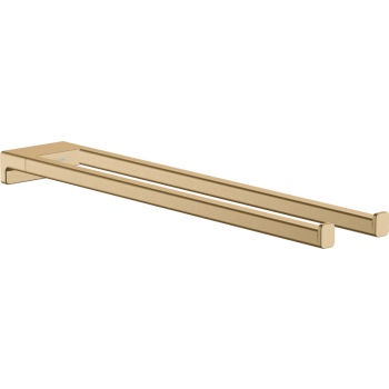  - HANSGROHE AddStoris Wieszak na ręcznik podwójny brąz szczotkowany 41770140 - 41770140 - Łazienki Szydłowski