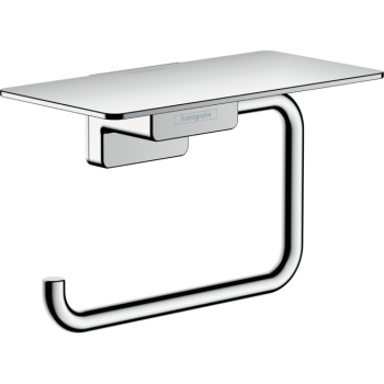 - HANSGROHE AddStoris Uchwyt na papier toaletowy z półką chrom 41772000 - 41772000 - Łazienki Szydłowski
