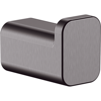 - HANSGROHE AddStoris Wieszak na ręcznik pojedyńczy czarny chrom szczotkowany 41742340 - 41742340 - Łazienki Szydłowski