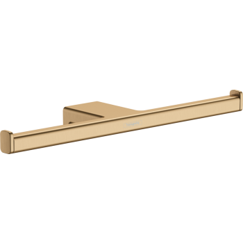  - HANSGROHE AddStoris Uchwyt na dwie rolki papieru toaletowego brąz szczotkowany 41748140 - 41748140 - Łazienki Szydłowski