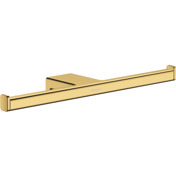 - HANSGROHE AddStoris Uchwyt na dwie rolki papieru toaletowego złoty optyczny polerowany 41748990 - 41748990 - Łazienki Szydłowski