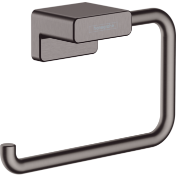 - HANSGROHE AddStoris Uchwyt na papier toaletowy bez osłony czarny chrom szczotkowany 41771340 - 41771340 - Łazienki Szydłowski
