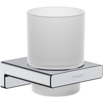 - HANSGROHE AddStoris Kubek na szczoteczki do zębów chrom 41749000 - 41749000 - Łazienki Szydłowski
