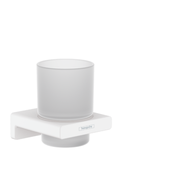 - HANSGROHE AddStoris Kubek na szczoteczki do zębów biały mat 41749700 - 41749700 - Łazienki Szydłowski