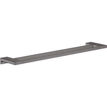 - HANSGROHE AddStoris Podwójny wieszak na ręczniki 65 cm czarny chrom szczotkowany 41743340 - 41743340 - Łazienki Szydłowski