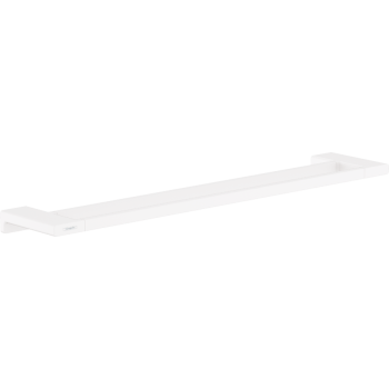  - HANSGROHE AddStoris Podwójny wieszak na ręczniki 65 cm biały mat 41743700 - 41743700 - Łazienki Szydłowski