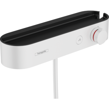 - HANSGROHE ShowerTablet Select Bateria termostatyczna prysznicowa biały mat 24360700 - 24360700 - Łazienki Szydłowski