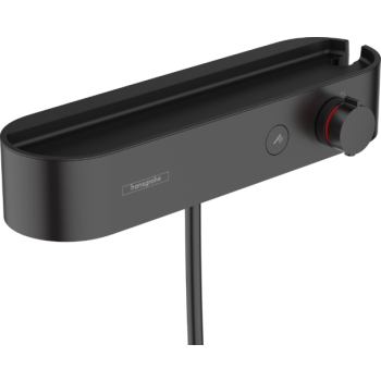 - HANSGROHE ShowerTablet Select Bateria termostatyczna prysznicowa czarny mat 24360670 - 24360670 - Łazienki Szydłowski