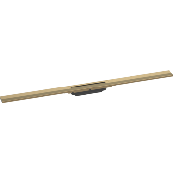 - HANSGROHE RainDrain Flex Element zewnętrzny odpływu 100 cm montaż w podłodze brąz szczotkowany 56046140 - 56046140 - Łazienki Szydłowski
