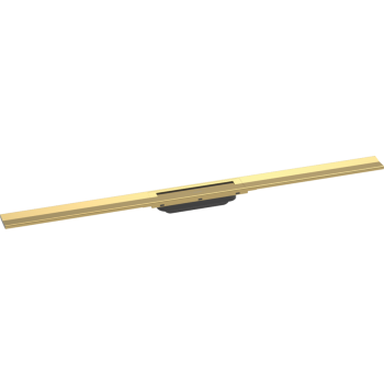 - HANSGROHE RainDrain Flex Element zewnętrzny odpływu 100 cm montaż w podłodze złoty optyczny polerowany 56046990 - 56046990 - Łazienki Szydłowski