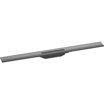 - HANSGROHE RainDrain Flex Element zewnętrzny odpływu 90 cm montaż przy ścianie czarny chrom szczotkowany 56052340 - 56052340 - Łazienki Szydłowski