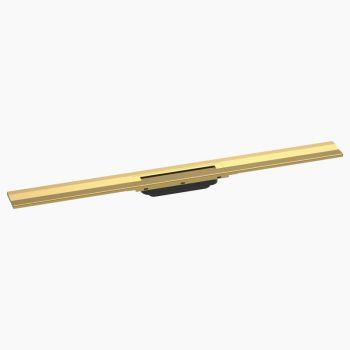 - HANSGROHE RainDrain Flex Element zewnętrzny odpływu 90 cm montaż przy ścianie złoty optyczny polerowany 56052990 - 56052990 - Łazienki Szydłowski