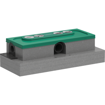 - HANSGROHE uBox universal Zestaw podstawowy do odpływu liniowego, montaż płaski 01000180 - 01000180 - Łazienki Szydłowski